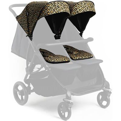 Roma Gemini Lot de 2 couleurs léopard kaki Roma Gemini Lot de 2 couleurs léopard kaki