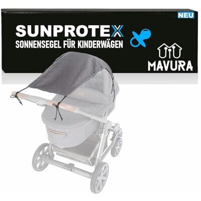 MAVURA SUNPROTEX Pare-soleil universel pour poussette et buggy MAVURA SUNPROTEX Pare-soleil universel pour poussette et buggy
