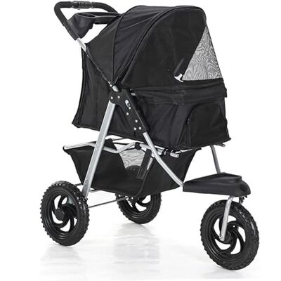 X&Z-XAOY Poussette 3 Roues Pour Chats/chiens Poussette Pour Chien Avec Grandes Roues Poussette Pliable Pour Chien Avec Porte-gobelet Chargement 55 Ibs (Color : Black) X&Z-XAOY Poussette 3 Roues Pour Chats/chiens Poussette Pour Chien Avec Grandes Roues Poussette Pliable Pour Chien Avec Porte-gobelet Chargement 55 Ibs (Color : Black)