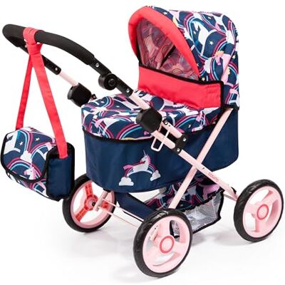 Cosatto Poussette Landau pour Poupée Wish avec sac à bandoulière poignée réglable en hauteur, pliable, grandes roues adaptées à tous les types de terrain, pour les enfants à partir de 3 ans Cosatto Poussette Landau pour Poupée Wish avec sac à bandoulière poignée réglable en hauteur, pliable, grandes roues adaptées à tous les types de terrain, pour les enfants à partir de 3 ans