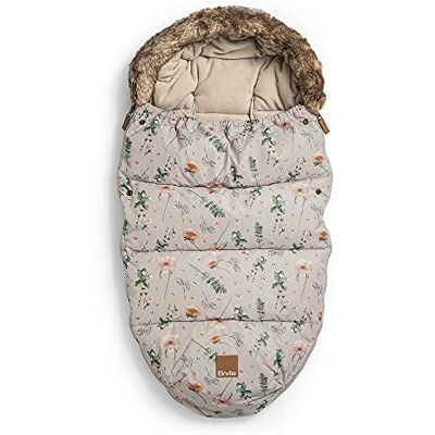 Elodie Details Chancelière Universelle pour Poussette, Sac de Couchage Bébé Hiver Chaud, Imperméable et Coupe-Vent, Couverture d’Emmaillotage Confortable pour Landau, Buggy et Lit Bébé, Meadow Blossom Elodie Details Chancelière Universelle pour Poussette, Sac de Couchage Bébé Hiver Chaud, Imperméable et Coupe-Vent, Couverture d’Emmaillotage Confortable pour Landau, Buggy et Lit Bébé, Meadow Blossom