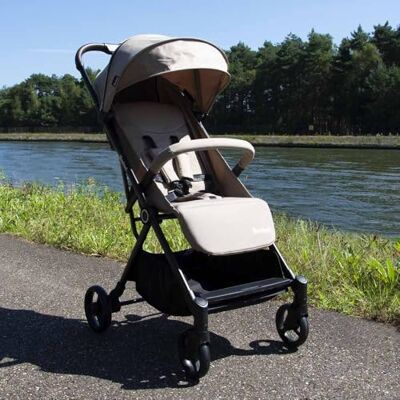 Baninni Poussette Pliante Automatique Cero Beige Baninni Poussette Pliante Automatique Cero Beige