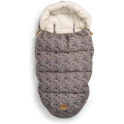 Elodie Details Chancelière Universelle pour Poussette – Sac de Couchage Bébé Hiver Chaud, Imperméable et Coupe-Vent, Couverture d’Emmaillotage Confortable pour Landau, Buggy et Lit Bébé, Jardin bleu Elodie Details Chancelière Universelle pour Poussette – Sac de Couchage Bébé Hiver Chaud, Imperméable et Coupe-Vent, Couverture d’Emmaillotage Confortable pour Landau, Buggy et Lit Bébé, Jardin bleu