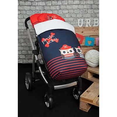 Babyline Pirate Sac de poussette Rouge Babyline Pirate Sac de poussette Rouge
