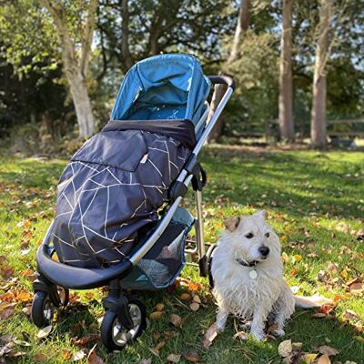 BundleBean GO Chancelière universelle imperméable Bout confortable pour siège de voiture Housse de transport et écharpe S'ouvre également à plat comme tapis de jeu Ajustement universel et BundleBean GO Chancelière universelle imperméable Bout confortable pour siège de voiture Housse de transport et écharpe S'ouvre également à plat comme tapis de jeu Ajustement universel et