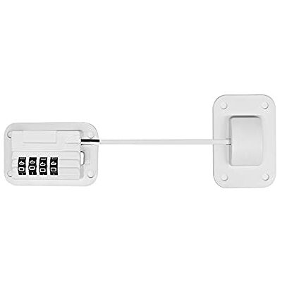 MOTT Entrebâilleur à combinaison pour fenêtre, câble de sécurité pour enfants, bébés, animaux domestiques, porte battante, porte battante, réfrigérateur, terrasse, placard MOTT Entrebâilleur à combinaison pour fenêtre, câble de sécurité pour enfants, bébés, animaux domestiques, porte battante, porte battante, réfrigérateur, terrasse, placard