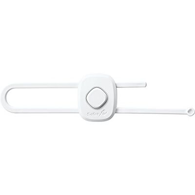 Safety 1st Secret Button Bloque Placard à Glissière Blanc Safety 1st Secret Button Bloque Placard à Glissière Blanc