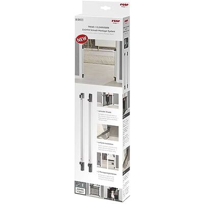 Reer EasyFix Système de montage rapide pour détecteur d'escalier Trend et ClearVision Gris Reer EasyFix Système de montage rapide pour détecteur d'escalier Trend et ClearVision Gris