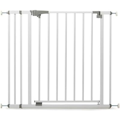 Geuther Barrière de Sécurité d'Escalier à Pince en Métal sans Perçage, Blanc, 73 81,5 cm, 1 Unité Geuther Barrière de Sécurité d'Escalier à Pince en Métal sans Perçage, Blanc, 73 81,5 cm, 1 Unité