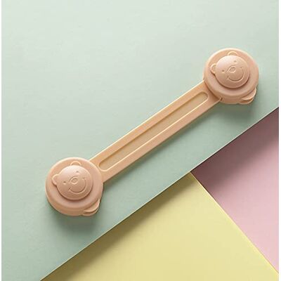 MOTT Verrou de réfrigérateur robuste pour réfrigérateur Anti-picotement Verrou de sécurité pour enfants Verrou de porte de placard pour animal domestique Pour chien, chat et enfant MOTT Verrou de réfrigérateur robuste pour réfrigérateur Anti-picotement Verrou de sécurité pour enfants Verrou de porte de placard pour animal domestique Pour chien, chat et enfant