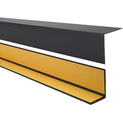 Garmin Cornière PVC 35 x 18 mm Rigide Noir, 150 cm Garmin Cornière PVC 35 x 18 mm Rigide Noir, 150 cm