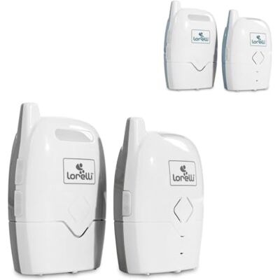 Lorelli Day & Night Grey Audio Babyphone, portée jusqu'à 300 mètres et fonction rappel 1028015 0001 Lorelli Day & Night Grey Audio Babyphone, portée jusqu'à 300 mètres et fonction rappel 1028015 0001