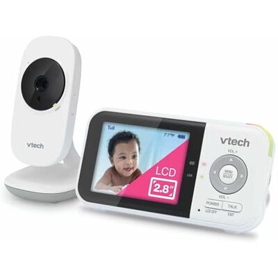 VTech Babyphone vidéo avec 19 heures d'autonomie, portée de 305 m, voiture VTech Babyphone vidéo avec 19 heures d'autonomie, portée de 305 m, voiture