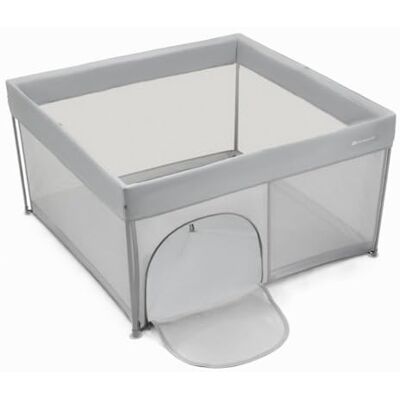 kk Kinderkraft Kinderkraft ZIKI Parc pour bébé jusqu'à 4 ans, pliage rapide, sac de transport, cadre en acier robuste, côtés en maille respirante, gris kk Kinderkraft Kinderkraft ZIKI Parc pour bébé jusqu'à 4 ans, pliage rapide, sac de transport, cadre en acier robuste, côtés en maille respirante, gris