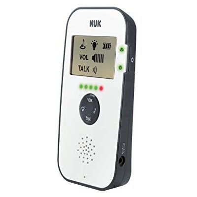 NUK Babyphone 530D Eco Control Moniteur audio numérique avec écran de rayonnement haute fréquence en mode Eco NUK Babyphone 530D Eco Control Moniteur audio numérique avec écran de rayonnement haute fréquence en mode Eco