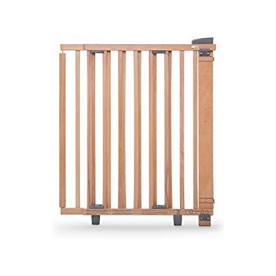 Geuther 2732 Grille de protection de porte pivotante pour escalier (ajustement : 58 cm 105 cm Pour perçage Grille extra haute réglable en continu Fermeture de sécurité) Naturel Geuther 2732 Grille de protection de porte pivotante pour escalier (ajustement : 58 cm 105 cm Pour perçage Grille extra haute réglable en continu Fermeture de sécurité) Naturel