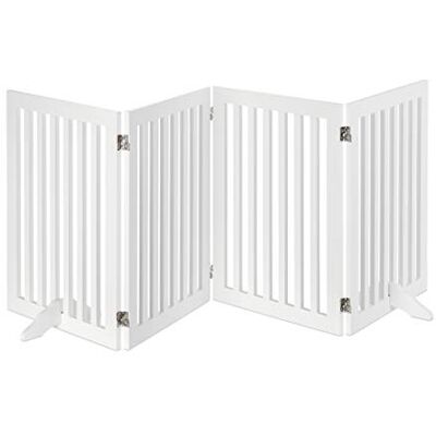 Relaxdays Grille de protection réglable pour chien Pour cheminée et four MDF Blanc 70 x 206,5 cm Relaxdays Grille de protection réglable pour chien Pour cheminée et four MDF Blanc 70 x 206,5 cm