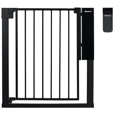 Badabulle Barrière de Sécurité Enfant Safe&Pass Déverrouillage Automatisé Capteur Déverrouille à Taille Adulte Système de fixation par pression Pour Ouvertures entre 75 et 81,5 cm Badabulle Barrière de Sécurité Enfant Safe&Pass Déverrouillage Automatisé Capteur Déverrouille à Taille Adulte Système de fixation par pression Pour Ouvertures entre 75 et 81,5 cm