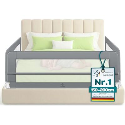 KESSER ® Barrière de lit, barrière de Protection de lit, barrière de lit pour Enfant, barrière de lit pour bébé barrière de sécurité pour lit Enfant KESSER ® Barrière de lit, barrière de Protection de lit, barrière de lit pour Enfant, barrière de lit pour bébé barrière de sécurité pour lit Enfant