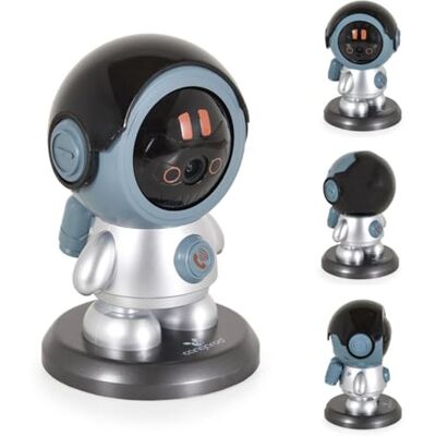 Cangaroo Kangourou, Babyphone West rotation de 360 degrés, indulgence, fente pour carte SD, couleurs: gris Cangaroo Kangourou, Babyphone West rotation de 360 degrés, indulgence, fente pour carte SD, couleurs: gris