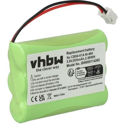 vhbw Batterie Compatible avec Motorola MBP853PU Moniteur bébé vhbw Batterie Compatible avec Motorola MBP853PU Moniteur bébé