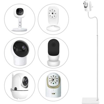 BFYTN Support de moniteur de bébé réglable en hauteur pour babyphone DXR-8 Pro, Eufy HelloBaby HB65/HB66/HB248, Owlet Cam 2, également pour appareils photo avec montage à vis 1/4 BFYTN Support de moniteur de bébé réglable en hauteur pour babyphone DXR-8 Pro, Eufy HelloBaby HB65/HB66/HB248, Owlet Cam 2, également pour appareils photo avec montage à vis 1/4