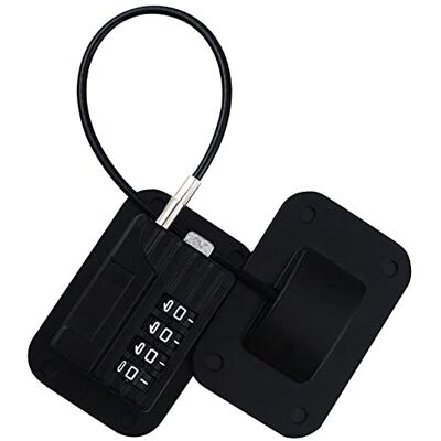 MOTT Entrebâilleur à combinaison pour fenêtre, câble de sécurité pour enfants, bébés, animaux domestiques, porte battante, porte battante, réfrigérateur, terrasse, placard MOTT Entrebâilleur à combinaison pour fenêtre, câble de sécurité pour enfants, bébés, animaux domestiques, porte battante, porte battante, réfrigérateur, terrasse, placard