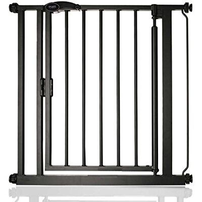 Barrière de sécurité Safetots Auto-Close - Ajustable 75-82cm - Noir Barrière de sécurité Safetots Auto-Close - Ajustable 75-82cm - Noir