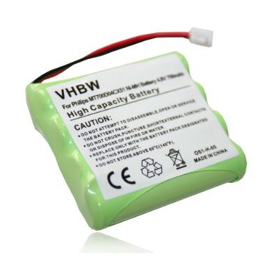 vhbw Batterie compatible avec Philips Avent SCD481, SCD486, SCD468/84, SCD468 Babyphone Babytalker (700 mAh, 4,8 V, NiMH) vhbw Batterie compatible avec Philips Avent SCD481, SCD486, SCD468/84, SCD468 Babyphone Babytalker (700 mAh, 4,8 V, NiMH)