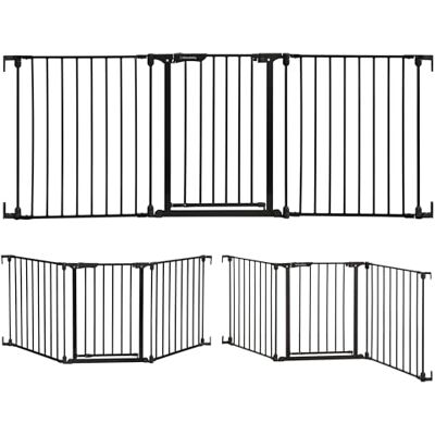 Dreambaby Discovery Barrière en métal pour bébé – 1,95 m extra large 3 panneaux pour ouvertures inclinées, configurable pour escaliers et couloirs, 74 cm de haut Dreambaby Discovery Barrière en métal pour bébé – 1,95 m extra large 3 panneaux pour ouvertures inclinées, configurable pour escaliers et couloirs, 74 cm de haut