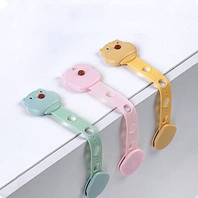 MOTT Sangle de verrouillage de placard réglable Verrouillage de sécurité autocollant à l'épreuve des enfants Verrou anti-pitching pour commode, four, toilettes, placard, cuisine, réfrigérateur MOTT Sangle de verrouillage de placard réglable Verrouillage de sécurité autocollant à l'épreuve des enfants Verrou anti-pitching pour commode, four, toilettes, placard, cuisine, réfrigérateur