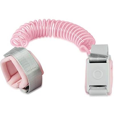 SONARIN Harnais de sécurité pour enfant Anti perdu poignet Ceinture,Serrure à induction magnétique,pour tout-petits,bébés et enfants(Rose) SONARIN Harnais de sécurité pour enfant Anti perdu poignet Ceinture,Serrure à induction magnétique,pour tout-petits,bébés et enfants(Rose)