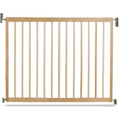 Munchkin Barrière d’Escalier en Bois, Barrière de Sécurité Enfants, Bébés et Animaux de Compagnie, Barrière à Pression Extensible pour Portes et Escaliers, Sans Barre de Seuil, 63,5-103 cm, Bois Munchkin Barrière d’Escalier en Bois, Barrière de Sécurité Enfants, Bébés et Animaux de Compagnie, Barrière à Pression Extensible pour Portes et Escaliers, Sans Barre de Seuil, 63,5-103 cm, Bois