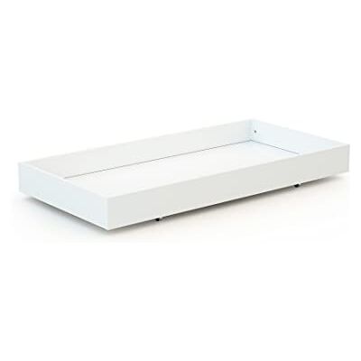 AT4 Tiroir lit bébé Essentiel Blanc 114,50 x 57 x 14 cm AT4 Tiroir lit bébé Essentiel Blanc 114,50 x 57 x 14 cm