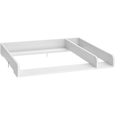 Vicco plan à langer Wicko Blanc 80x76cm avec division, pour une utilisation comme matelas à langer sur des commodes standard Vicco plan à langer Wicko Blanc 80x76cm avec division, pour une utilisation comme matelas à langer sur des commodes standard
