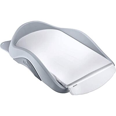 Béaba , Plan à langer Bébé, Léger, Compact, Fixation Réglable Multi Usage, Tablettes, Bord haut, Ventouse, Matelas Lavable, Camélé’O, Made in France, Light Mist Béaba , Plan à langer Bébé, Léger, Compact, Fixation Réglable Multi Usage, Tablettes, Bord haut, Ventouse, Matelas Lavable, Camélé’O, Made in France, Light Mist