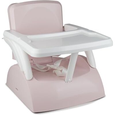 Thermobaby Rehausseur De Chaise Enfant 2 En 1 YEEHOP 6-18 Mois Harnais Sécurité 3 Points Tablette Amovible Rose Poudré Thermobaby Rehausseur De Chaise Enfant 2 En 1 YEEHOP 6-18 Mois Harnais Sécurité 3 Points Tablette Amovible Rose Poudré