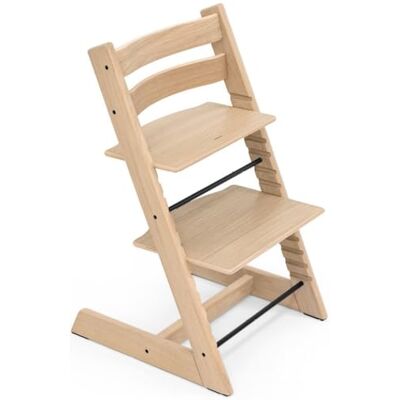 Stokke Chaise Tripp Trapp par , Oak Natural Chaise réglable et réglable pour tout-petits, enfants et adultes Pratique et ergonomique Fabriquée en bois de chêne Stokke Chaise Tripp Trapp par , Oak Natural Chaise réglable et réglable pour tout-petits, enfants et adultes Pratique et ergonomique Fabriquée en bois de chêne