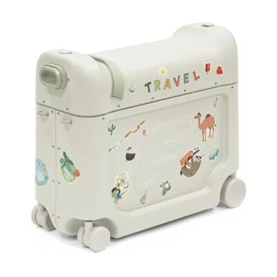 Stokke JetKids BedBox, Sea Green Valise-lit à roulettes pour enfants de 2-7 ans (jusqu'à 35 kg) Approuvée par de nombreuses compagnies aériennes Matelas et sangle réglable inclus Stokke JetKids BedBox, Sea Green Valise-lit à roulettes pour enfants de 2-7 ans (jusqu'à 35 kg) Approuvée par de nombreuses compagnies aériennes Matelas et sangle réglable inclus