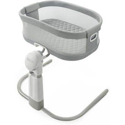 Graco Berceau de chevet Deluxe avec mouvement apaisant, polyester, Skyler Graco Berceau de chevet Deluxe avec mouvement apaisant, polyester, Skyler