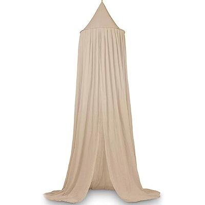 Deryan Baldaquin pour chambre d'enfant 245 cm – En 5 couleurs – Ciel de lit pour fille, garçon et bébé – Rideau de lit à baldaquin – Moustiquaire lit double – Ciel de lit bébé – Canopy – Nougat Deryan Baldaquin pour chambre d'enfant 245 cm – En 5 couleurs – Ciel de lit pour fille, garçon et bébé – Rideau de lit à baldaquin – Moustiquaire lit double – Ciel de lit bébé – Canopy – Nougat