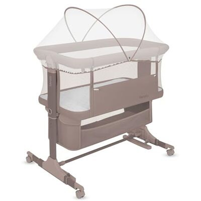 Lionelo Jodie Berceau Cododo 3 en 1 avec Moustiquaire, Fonction Berceuse Hauteur Réglable 6 Niveaux, Matelas T25, Panier de Rangement, Roulettes avec Frein, Sac de Transport, Lit Bébé 0-6 mois Lionelo Jodie Berceau Cododo 3 en 1 avec Moustiquaire, Fonction Berceuse Hauteur Réglable 6 Niveaux, Matelas T25, Panier de Rangement, Roulettes avec Frein, Sac de Transport, Lit Bébé 0-6 mois