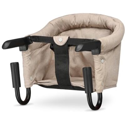 Deryan Siège de table, chaise haute, chaise de table pliable, chaise de salle à manger, siège rehausseur avec pinces antidérapantes et sac de transport, siège bébé pliable avec ceinture de sécurité à Deryan Siège de table, chaise haute, chaise de table pliable, chaise de salle à manger, siège rehausseur avec pinces antidérapantes et sac de transport, siège bébé pliable avec ceinture de sécurité à