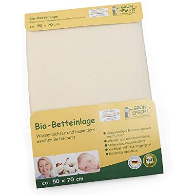 Drap de lit Grünspecht pour bébé - Protection de matelas Drap de lit Grünspecht pour bébé - Protection de matelas