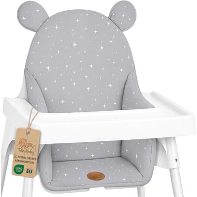 Totsy Baby Coussin de chaise haute bébé pliable réducteur – housse assise soutien pour Ikea Antilop chaise enfant et bébé – réducteur déperlant fait main lavable Galaxie Totsy Baby Coussin de chaise haute bébé pliable réducteur – housse assise soutien pour Ikea Antilop chaise enfant et bébé – réducteur déperlant fait main lavable Galaxie