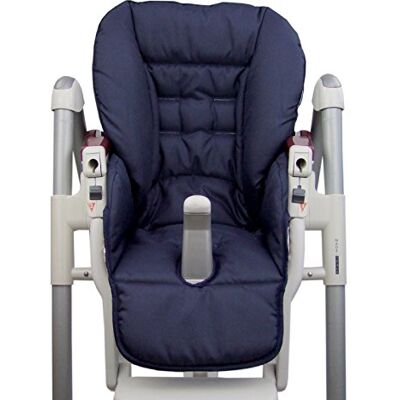 Babys-Dreams Bambiniwelt Housse de rechange pour coussin d'assise Peg Perego Prima Pappa Diner, bleu marine Babys-Dreams Bambiniwelt Housse de rechange pour coussin d'assise Peg Perego Prima Pappa Diner, bleu marine