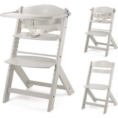 kk Kinderkraft Kinderkraft Chaise Haute Bébé ENOCK, 3 en 1, avec Coussin en Bois Naturel, Évolutive, Réglage,Tout beige kk Kinderkraft Kinderkraft Chaise Haute Bébé ENOCK, 3 en 1, avec Coussin en Bois Naturel, Évolutive, Réglage,Tout beige