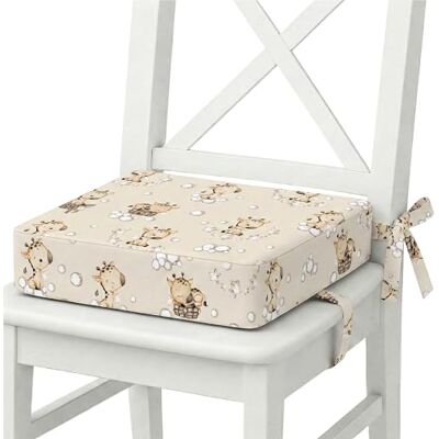 Totsy Baby Coussin Réhausseur Enfant 32x32x8 cm pour Table Sangles Réglables Sangles réglables dessous antidérapant housse amovible mousse ferme réhausseur pour table à manger enfant Girafes Totsy Baby Coussin Réhausseur Enfant 32x32x8 cm pour Table Sangles Réglables Sangles réglables dessous antidérapant housse amovible mousse ferme réhausseur pour table à manger enfant Girafes