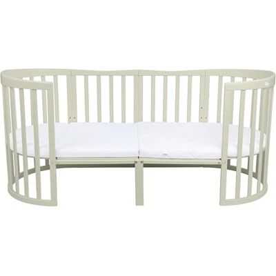 waldin rallonge pour lit bébé 7 en 1 à 174 cm, sans lit, olive extension lit bébé, lit junior, matelas complémentaire, évolutif, lit enfant, hêtre massif waldin rallonge pour lit bébé 7 en 1 à 174 cm, sans lit, olive extension lit bébé, lit junior, matelas complémentaire, évolutif, lit enfant, hêtre massif