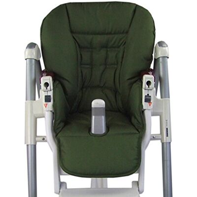 Babys-Dreams BambiniWelt Housse de rechange pour coussin de siège Peg Perego Prima Pappa Diner Vert olive Babys-Dreams BambiniWelt Housse de rechange pour coussin de siège Peg Perego Prima Pappa Diner Vert olive